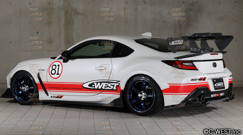 小鳥 C-West Duck Tail Trunk Spoiler PFRP - GR86 ZN8 - RHDJapan